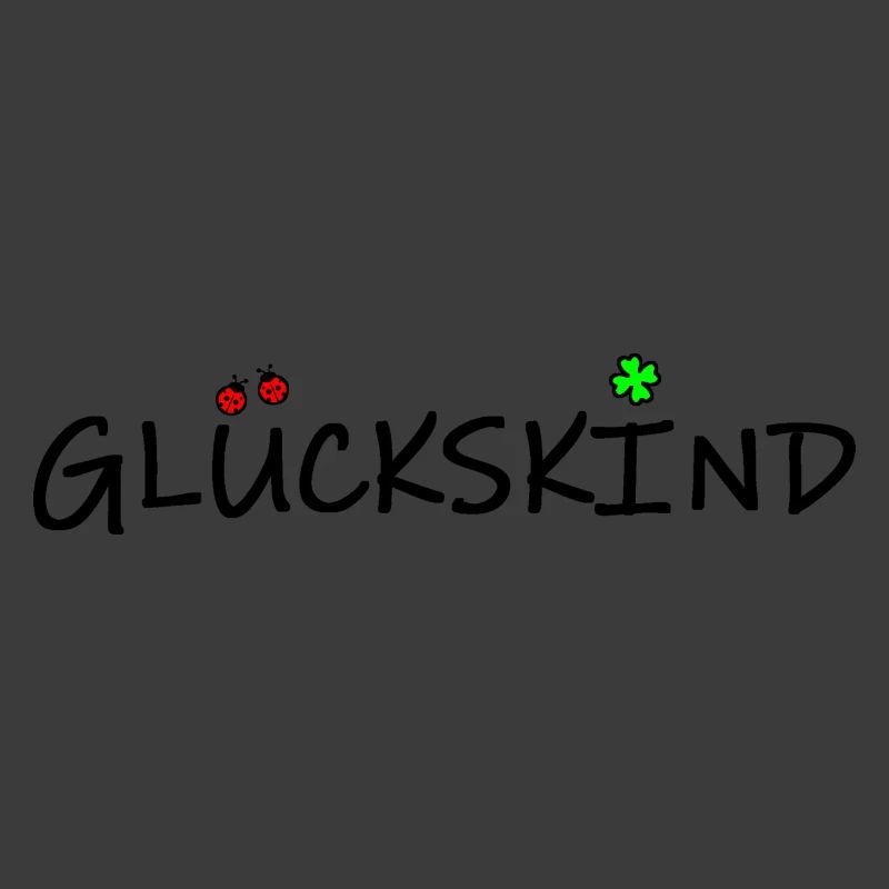 glückskind (schwarz)
