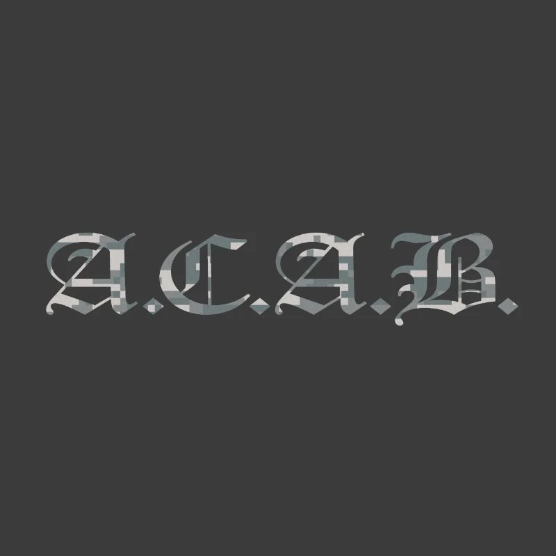 ACAB digital camouflage