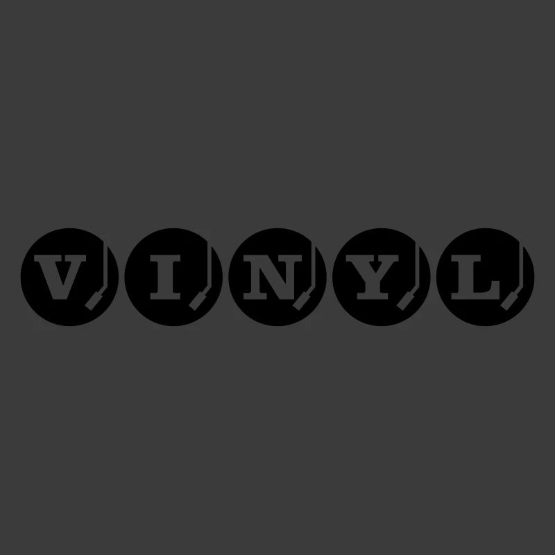 VINYL Schallplatten Design DJ