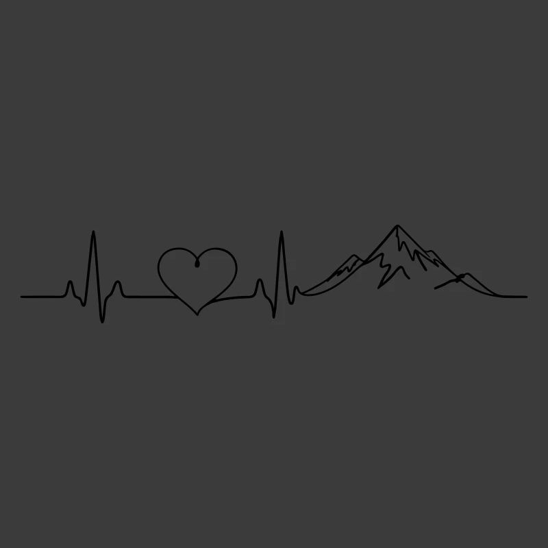 Berge Puls Herz