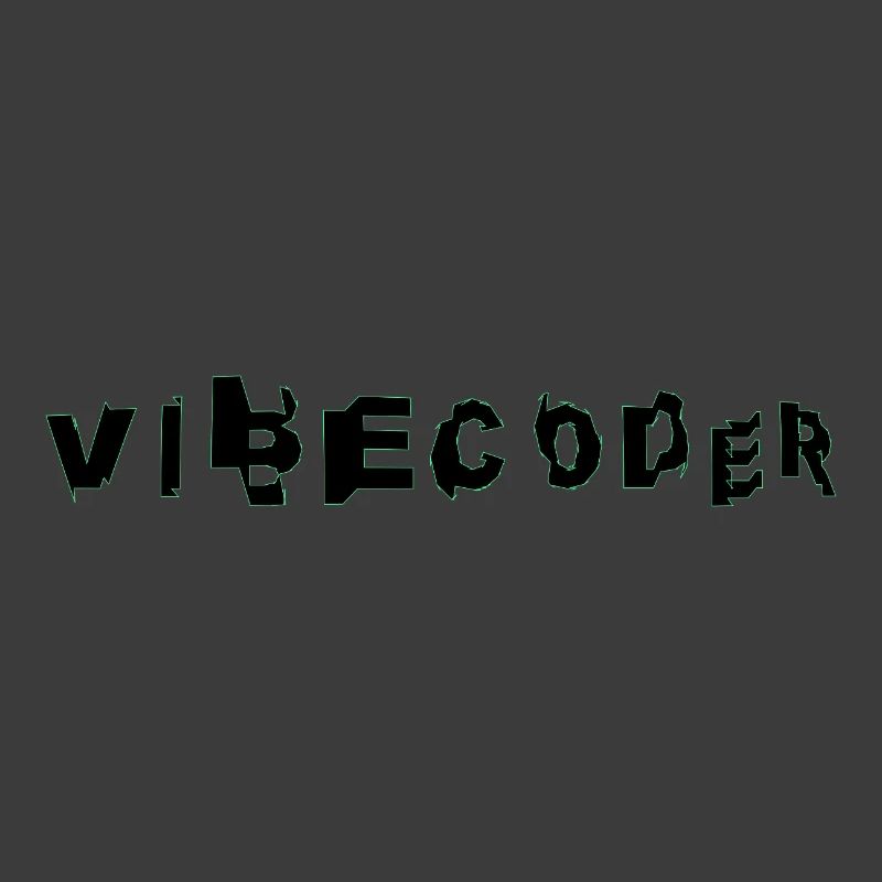 VibeCoder Glitch Neon