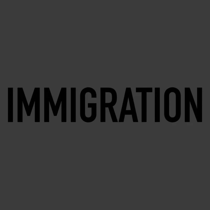 Déclaration de typographie de l’immigration