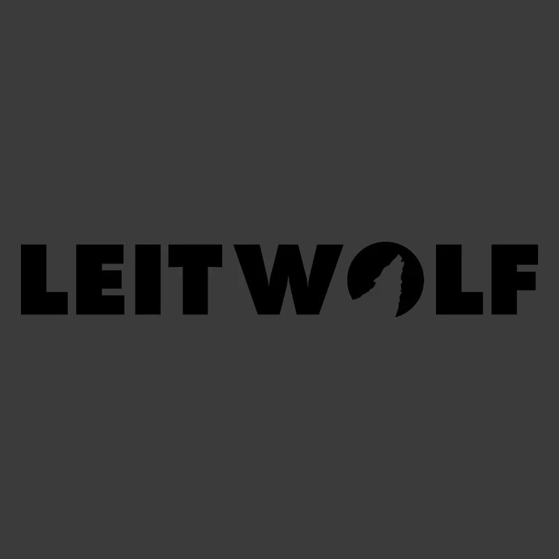 Leitwolf Schriftzug