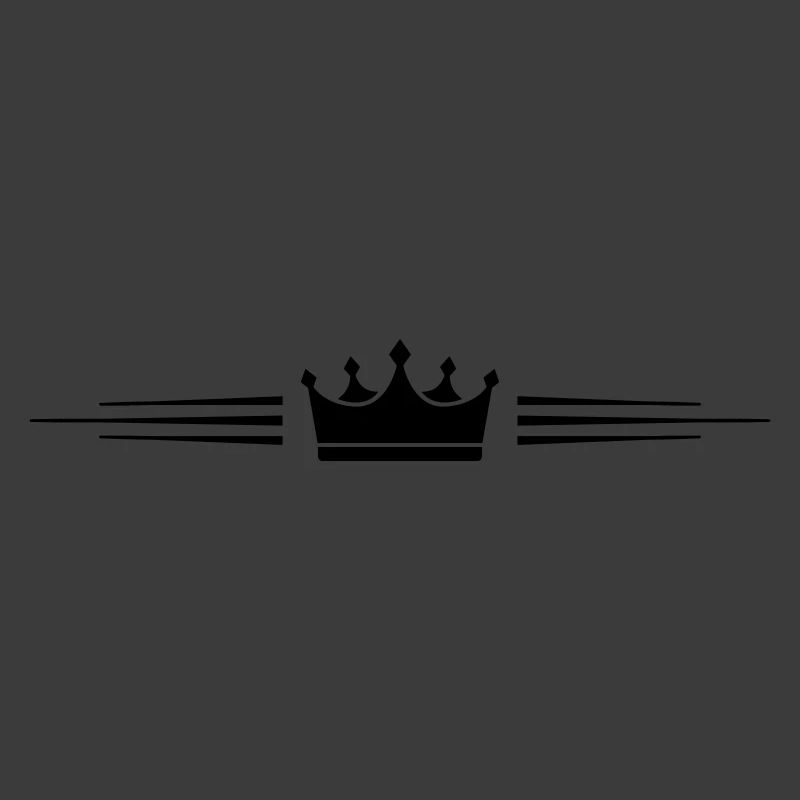 Krone Symbol Linie