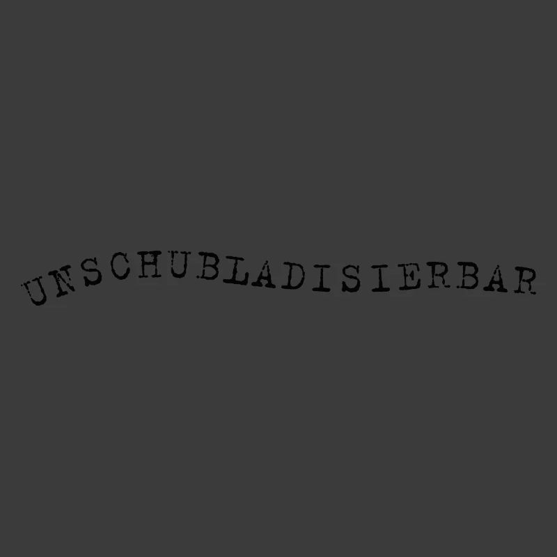 Unschubladisbar – Expression autodérisoire