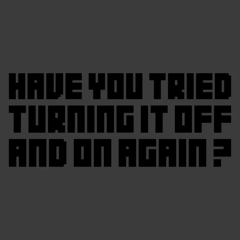 Turning It Off – Nerdiges Computer Statemen