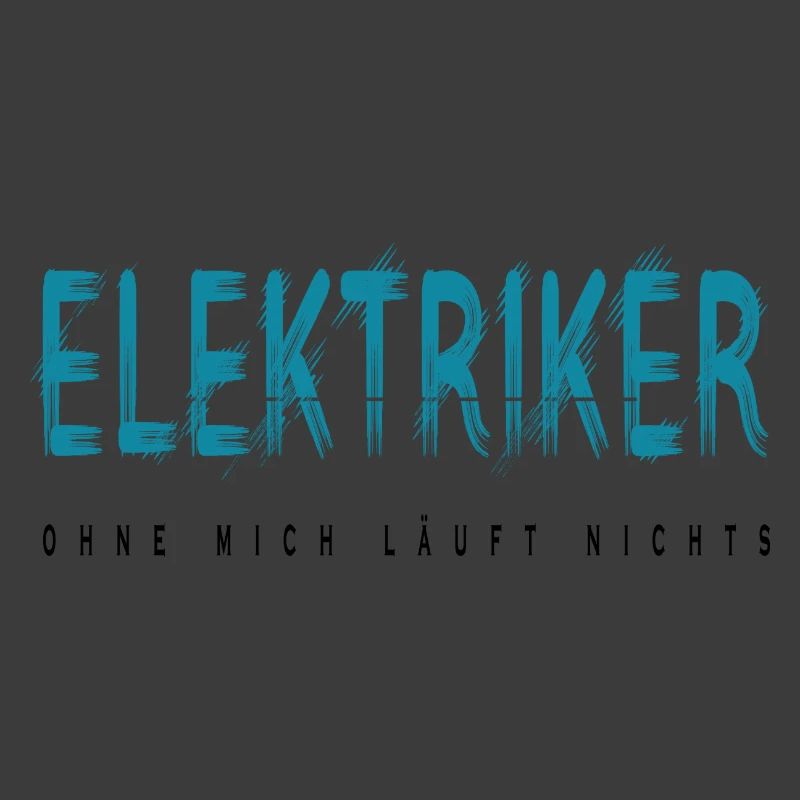 Elektriker Handwerker Design