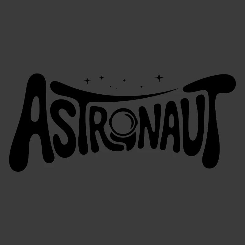 Astronaut - Cooles Astonomy-Logo
