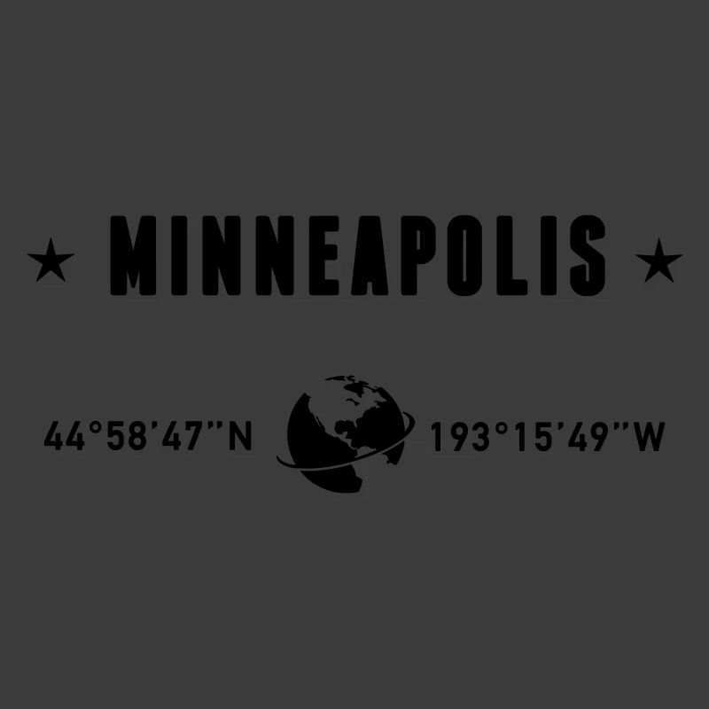 Minneapolis Minnesota Coordinates Planet Earth