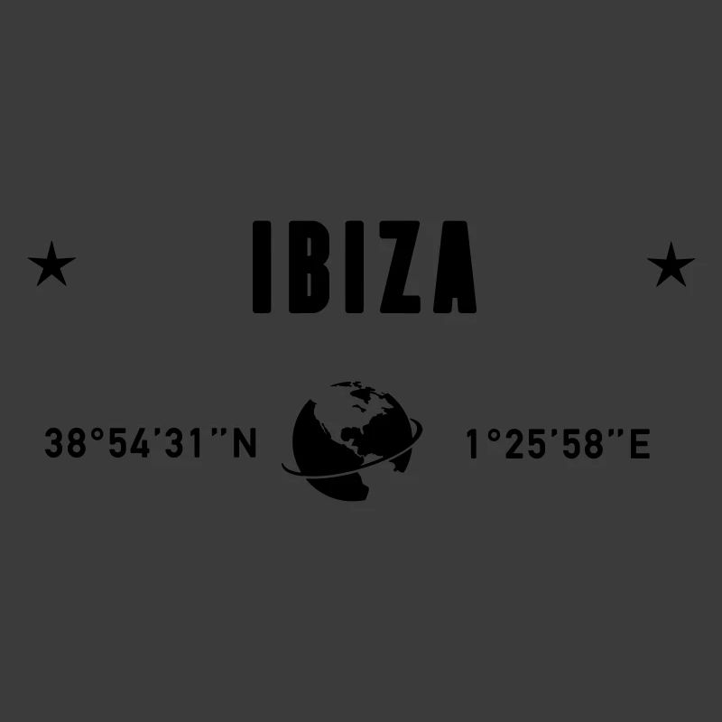Ibiza Spain Coordinates Gps Globe