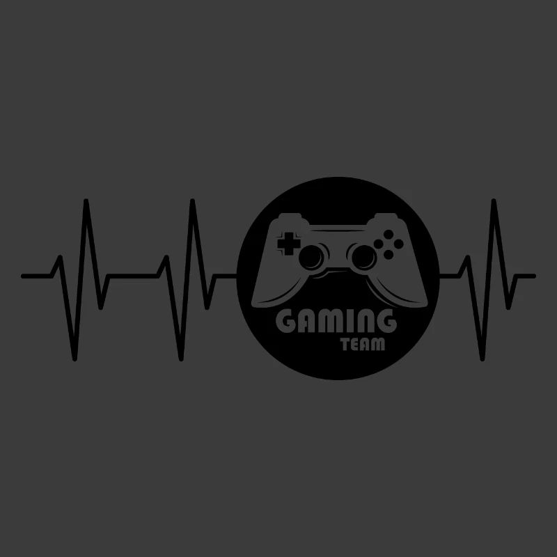 Pulse Gaming Heartbeat Controller Icône Icône Logo
