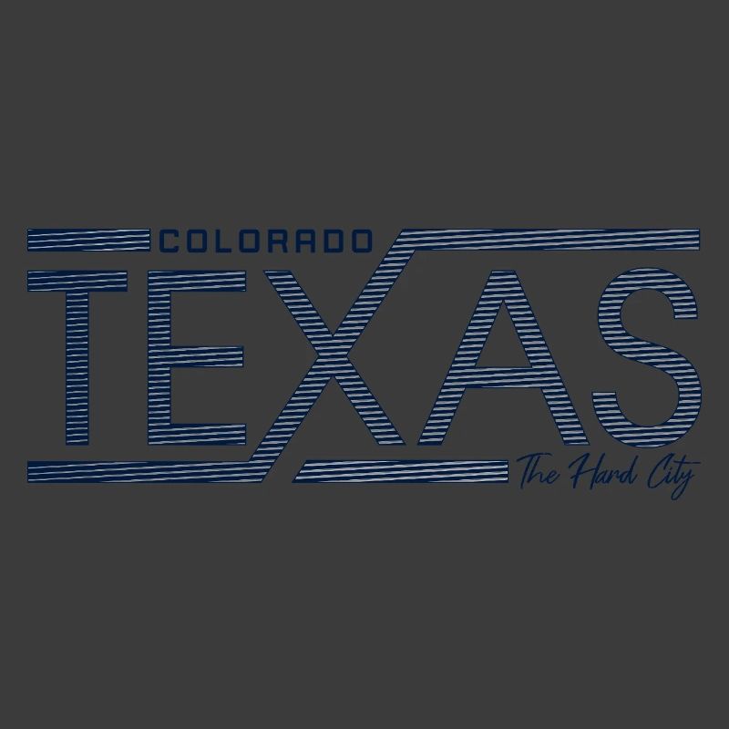 Texas Stripes Retro State Panel