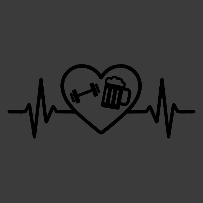 Herz Fitness Bier