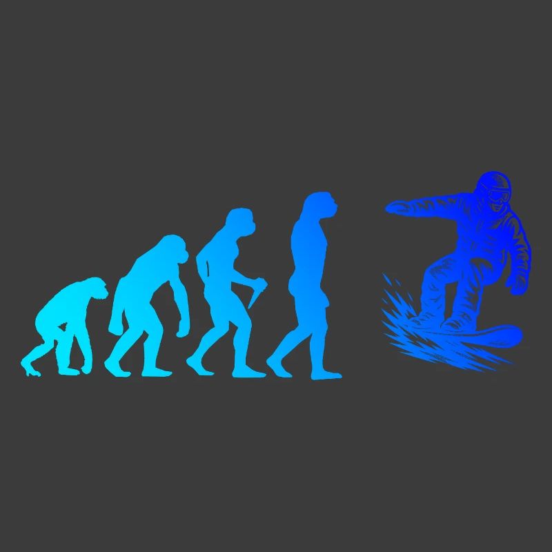 Modern Snowboard Artwork