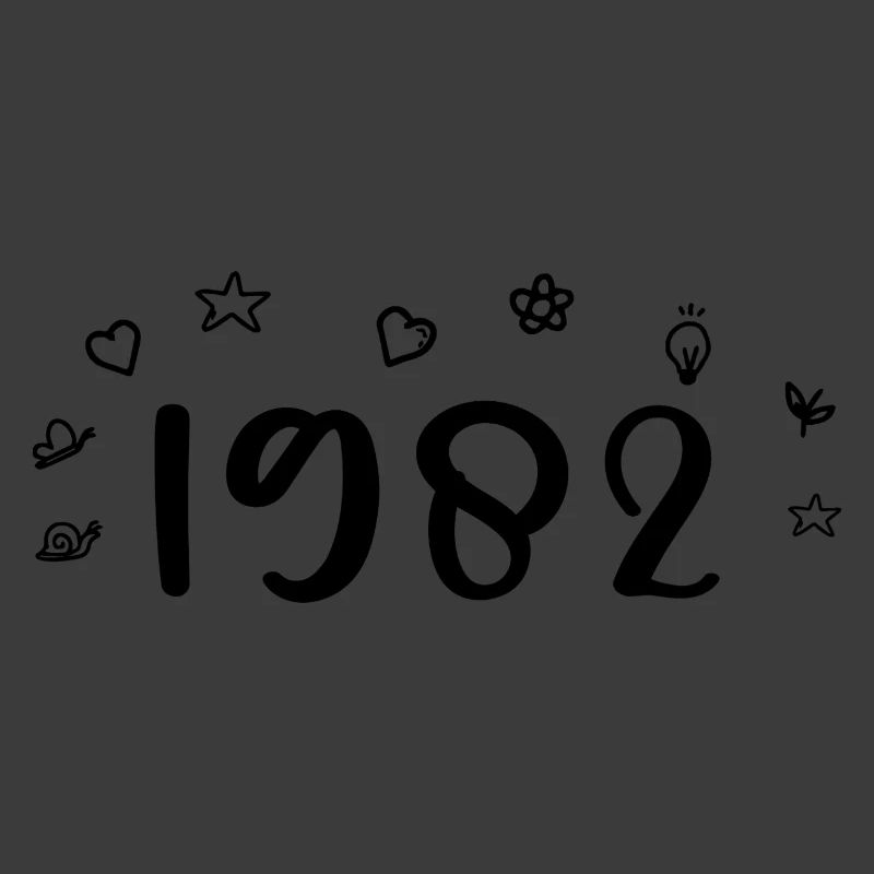 1982 Anniversary 1982 Retro 1982
