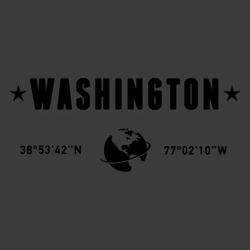Washington DC Coordinates Planet Earth