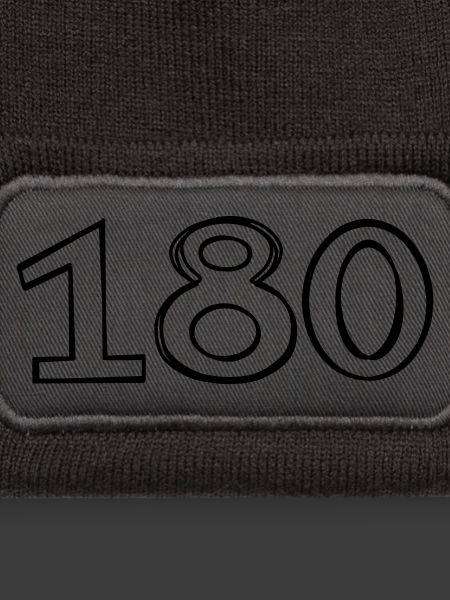 Zahl 180 handgezeichnet