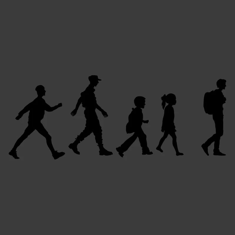Walking group logovan walking group club