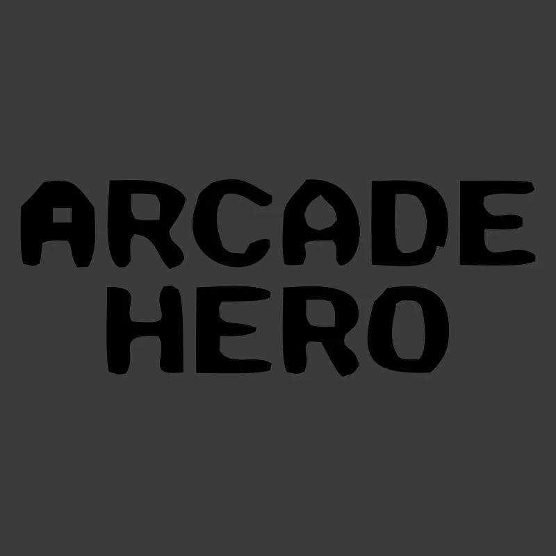 Arcade Hero Retro Lettering