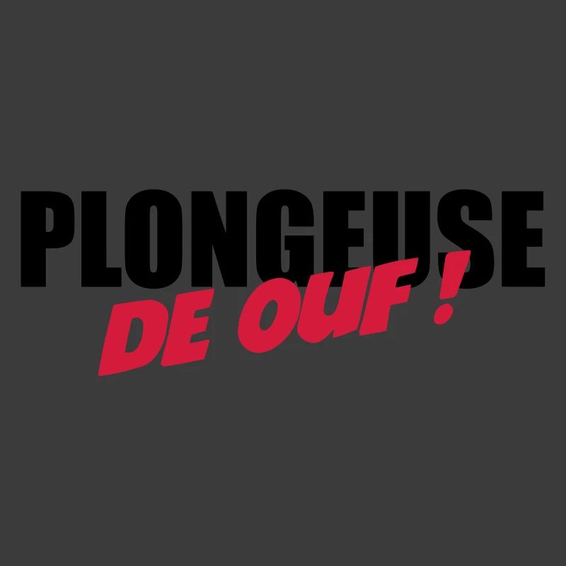 Plongeuse de ouf !
