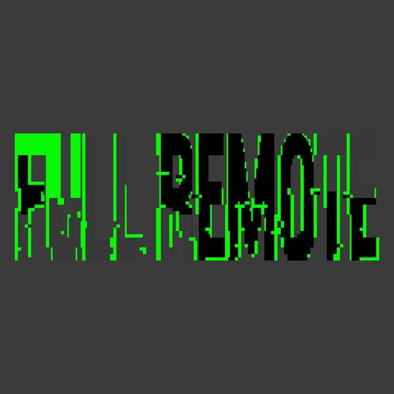 Telearbeit Total Style Glitch Informatique
