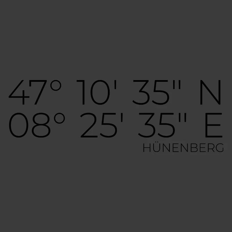 Coordinates Hünenberg