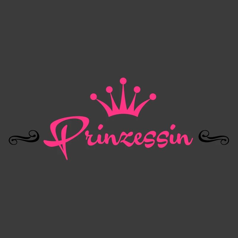 Prinzessin mit Krone