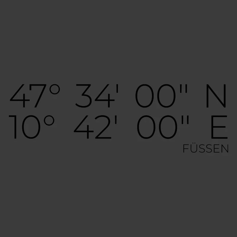 Coordinates Füssen