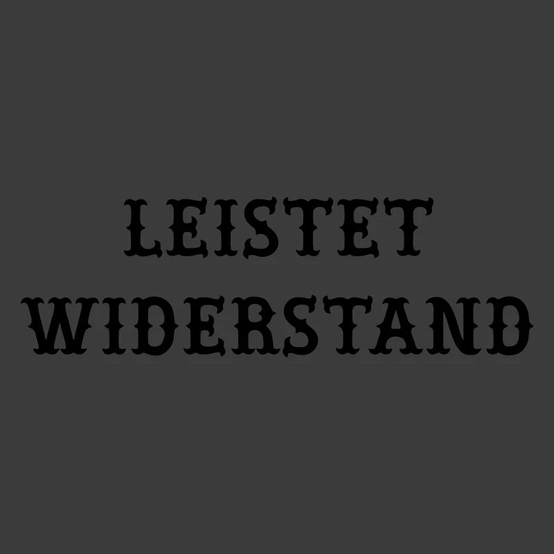 Leistet_wiederstand