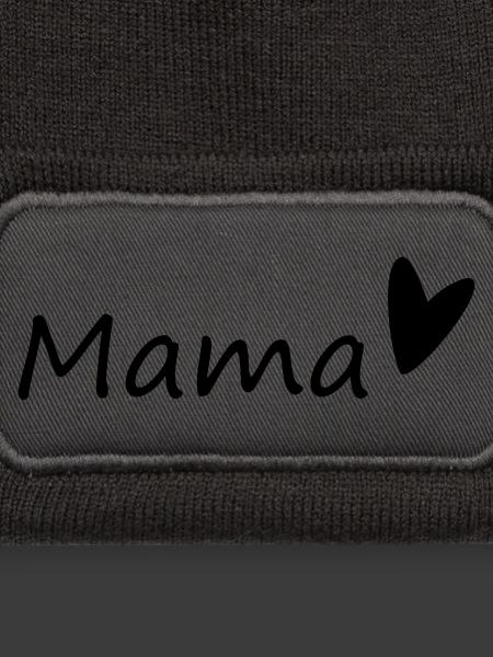 Mama-Schriftzug mit Herz