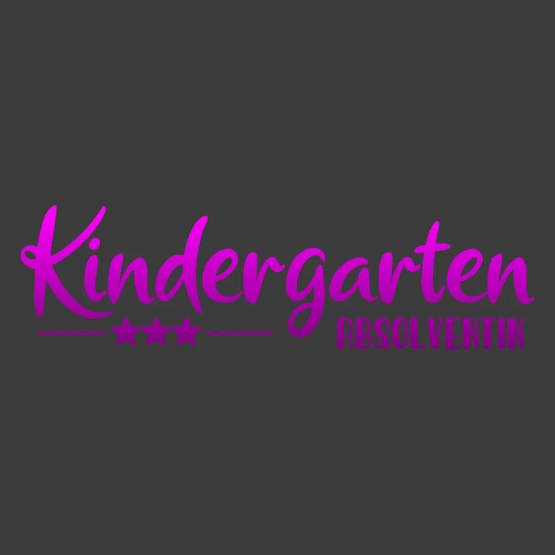 Kindergarten Absolventin - Einschulung - Kita