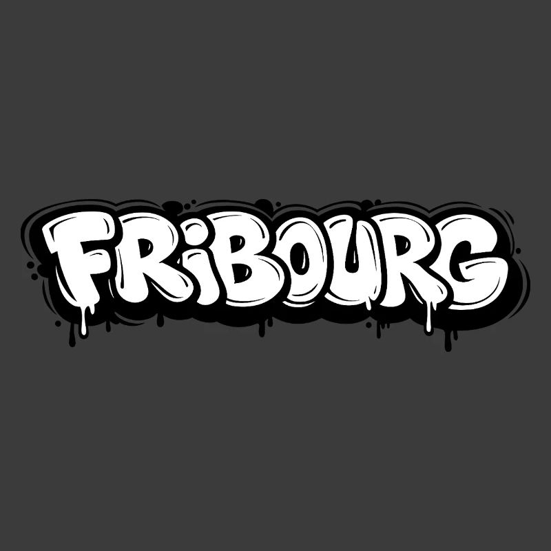 Fribourg Bubble Graffiti