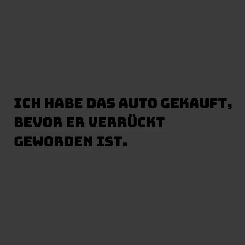Lustiger E-Auto Aufkleber