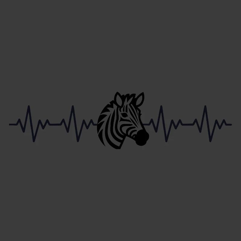 Zebra EKG Herzschlag