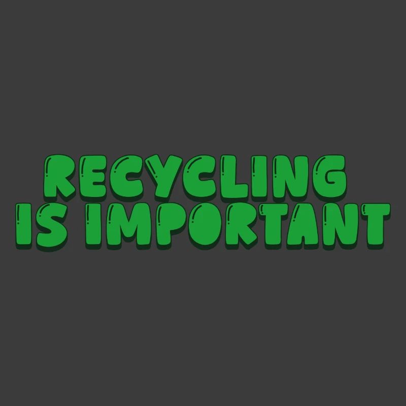 Recycling is important