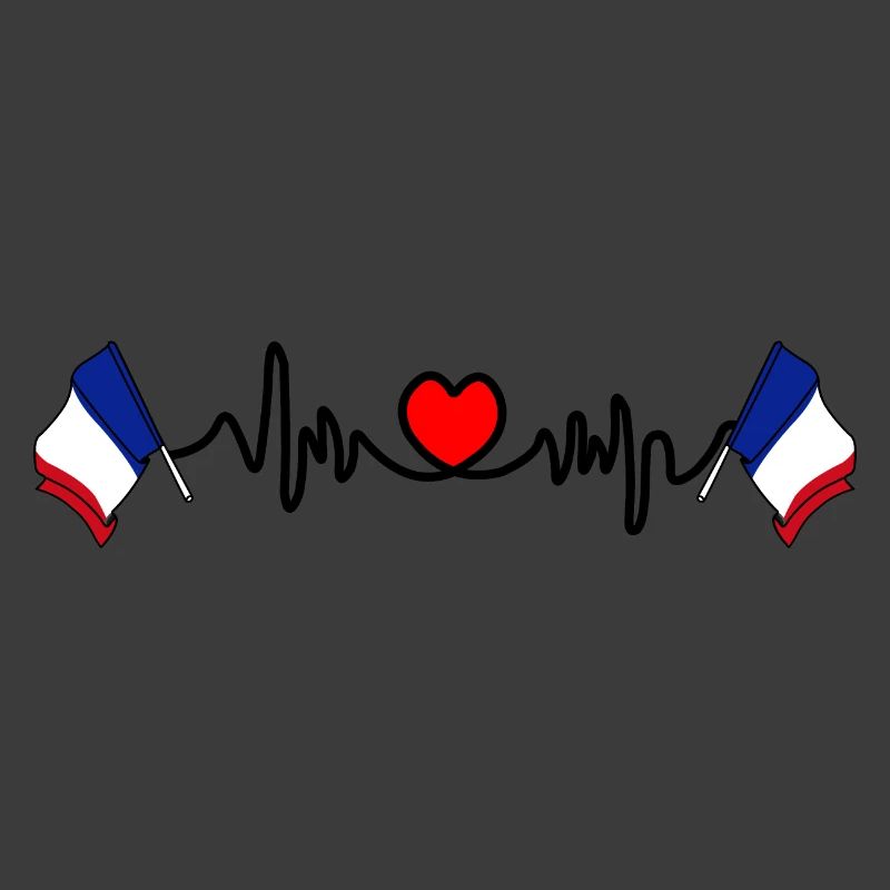 Herzfrequenz-Cardio für Frankreich
