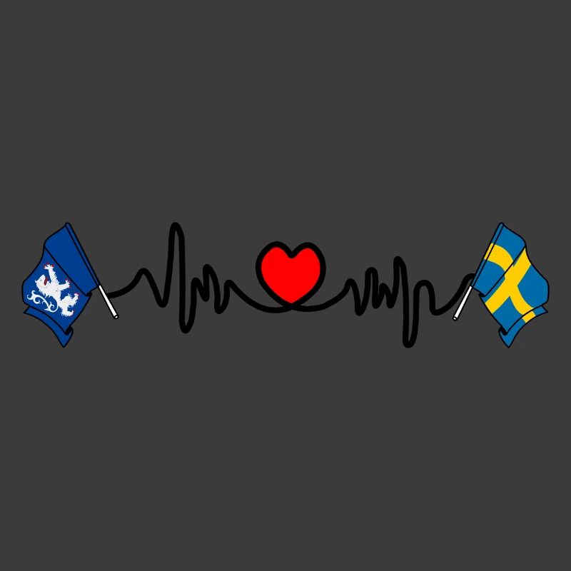 Herzfrequenz von Halland und Schweden