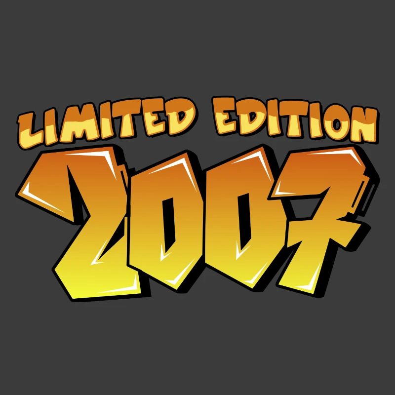 limited edition 2007 graffiti Geburtstagsparty