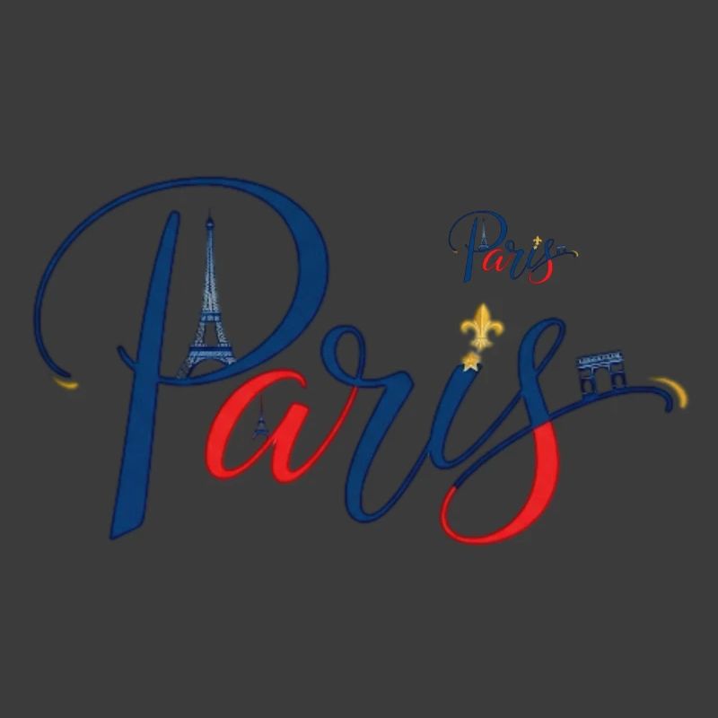 Lichtermeer von Paris Skyline