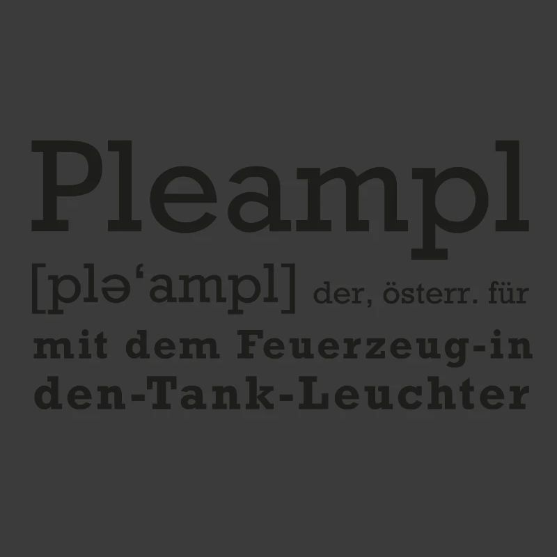 Pleampl - österreichisch - Bleampl, Dialekt