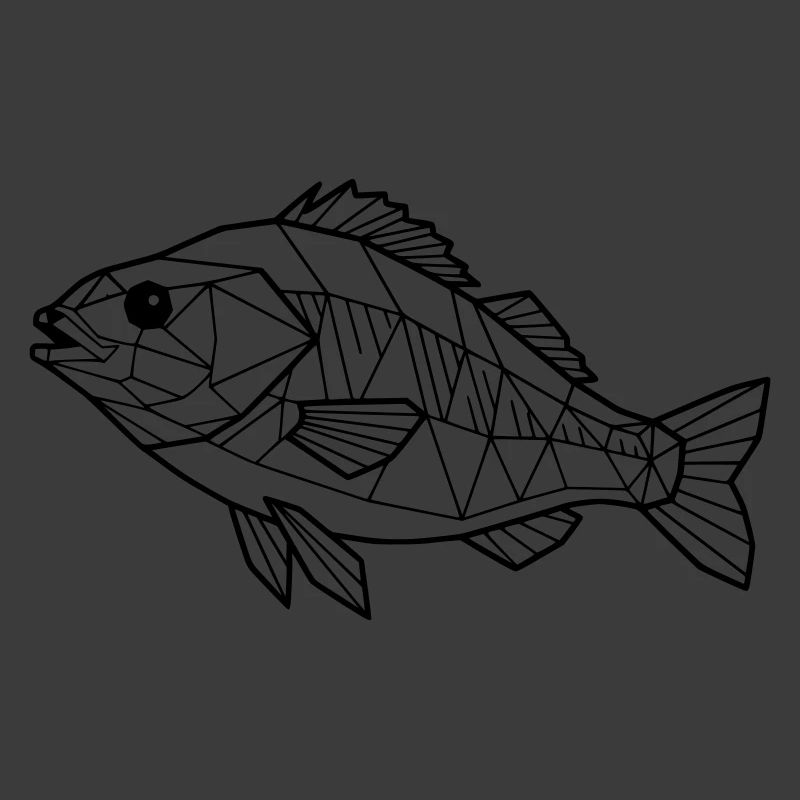 Geometric Perch Low Poly