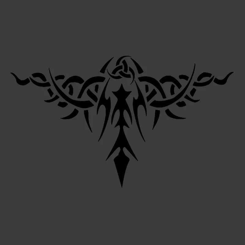 Stacheliges Symbol (Schwarz)