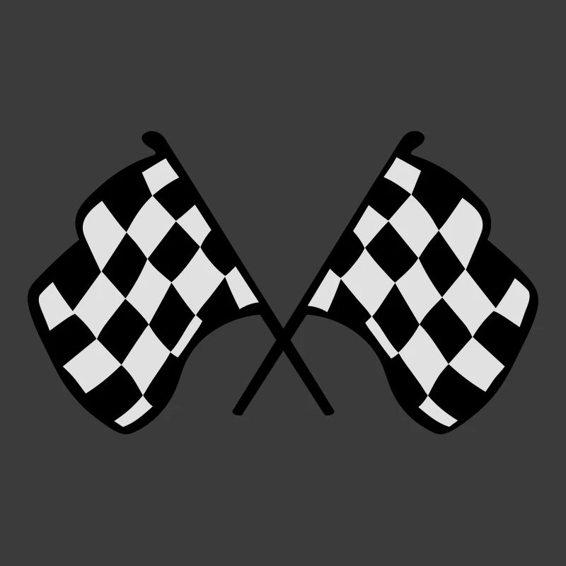 Chequered Racing Flags