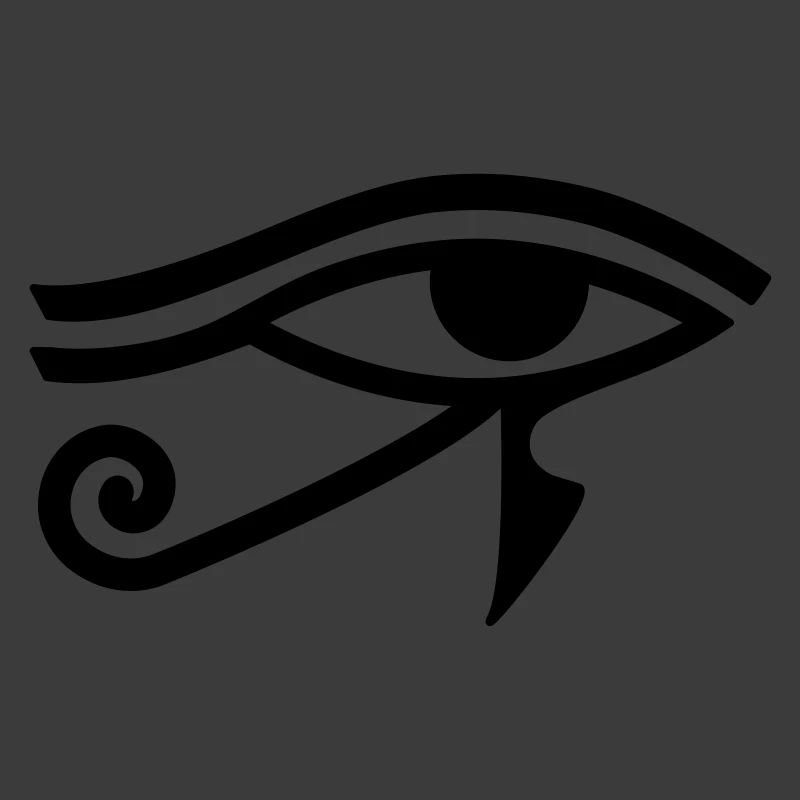 Œil de Horus Hiéroglyphe égyptien