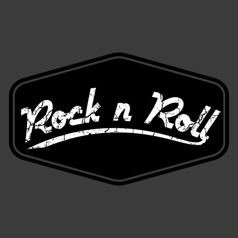 Rock n Roll Shield Shape