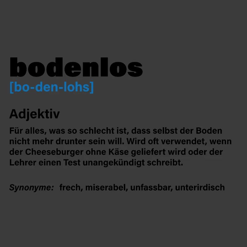 Bottomless – When it's really too much