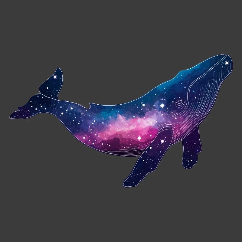 Bisexual Bi Whale Queer Galaxy Whale Space