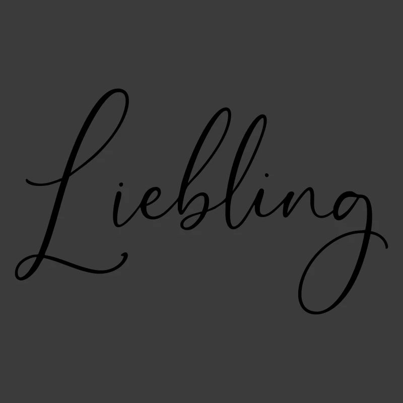 Darling / Conception d’écriture manuscrite