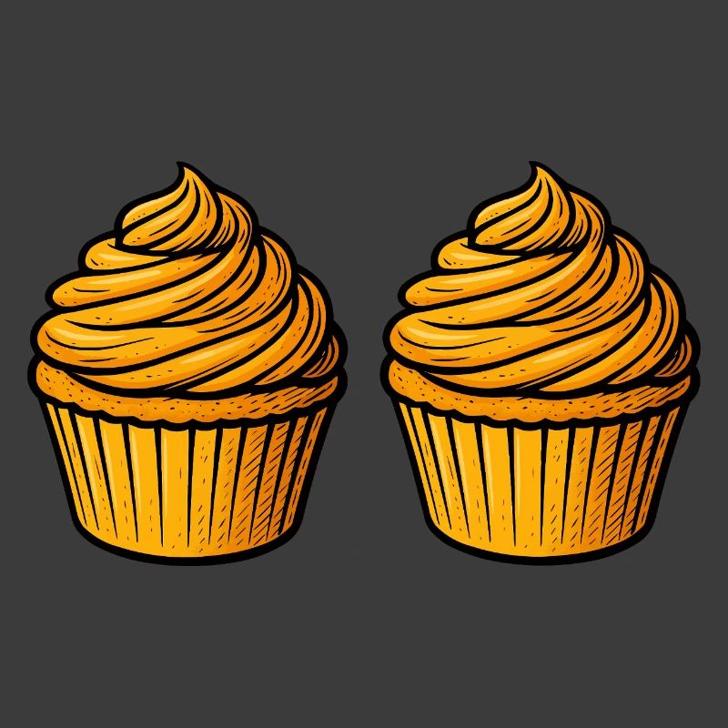 Cupcake Baking Comic