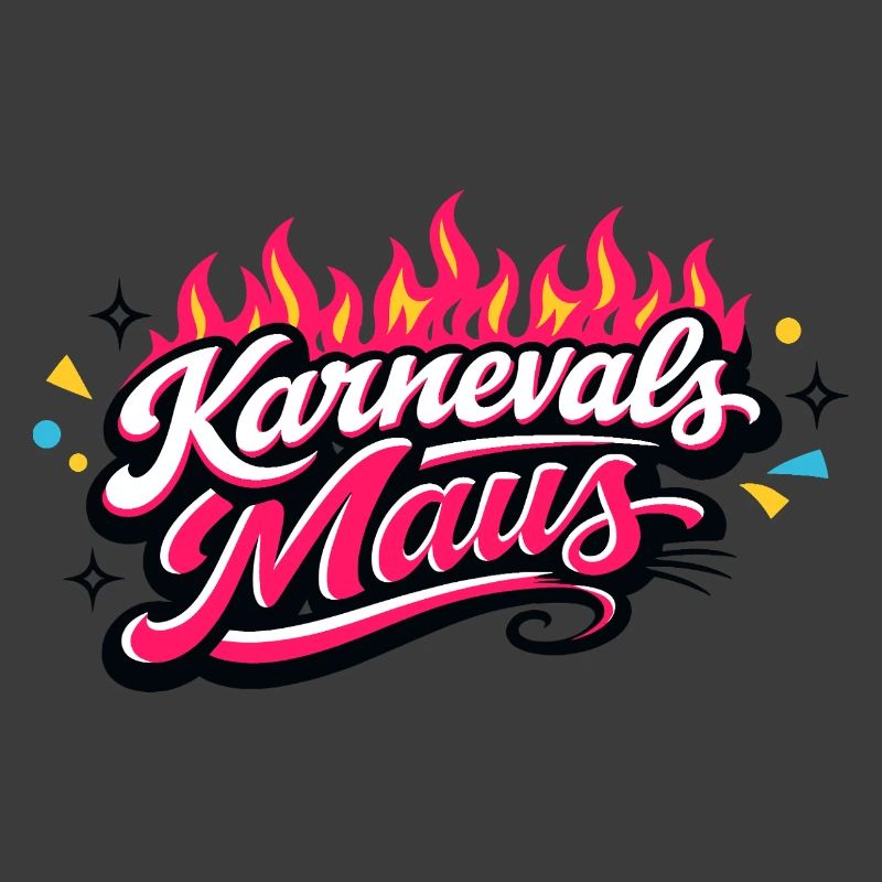 Karnevalsmaus Köln - Kölner Karneval Design